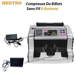 Compteuse De Billets Sans-Fil A Batterie Rechargeable | BEETRO BE0157