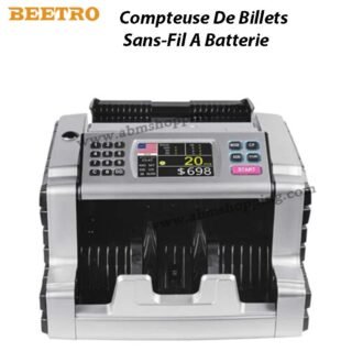 Compteuse De Billets Sans-Fil A Batterie Rechargeable | BEETRO BE0157