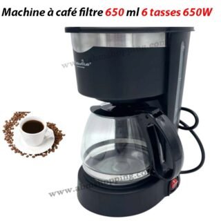 Machine à café filtre 650 ml 6 tasses 650W technologie allemande | Kitchenlab KT-CM-007