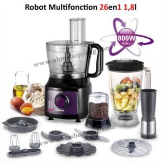 Robot Multifonction 26en1 1,8l 800W 26F | Robuste