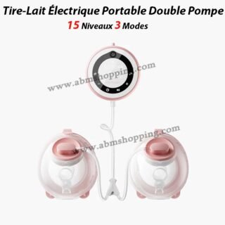 Tire-Lait Électrique Portable Double Pompe 15 Niveaux 3 Modes | MOMCOZY V1 Pro