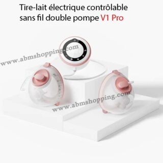 Tire-lait électrique contrôlable sans fil double pompe | Momcozy V1 Pro