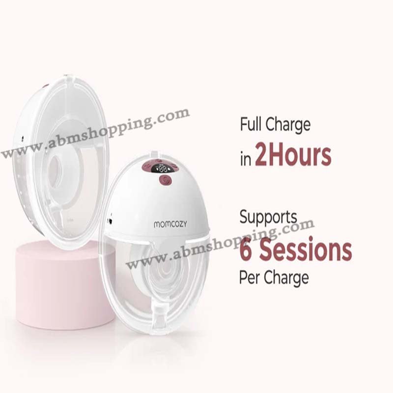 Tire-lait électrique mains libres avec contrôle via application | Momcozy M5 Smart – Image 4