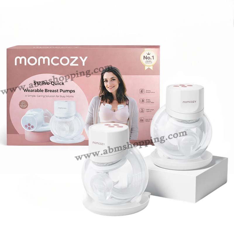 Tire lait électrique sans fil mains libre double pompe | Momcozy S12 Pro Quick – Image 3