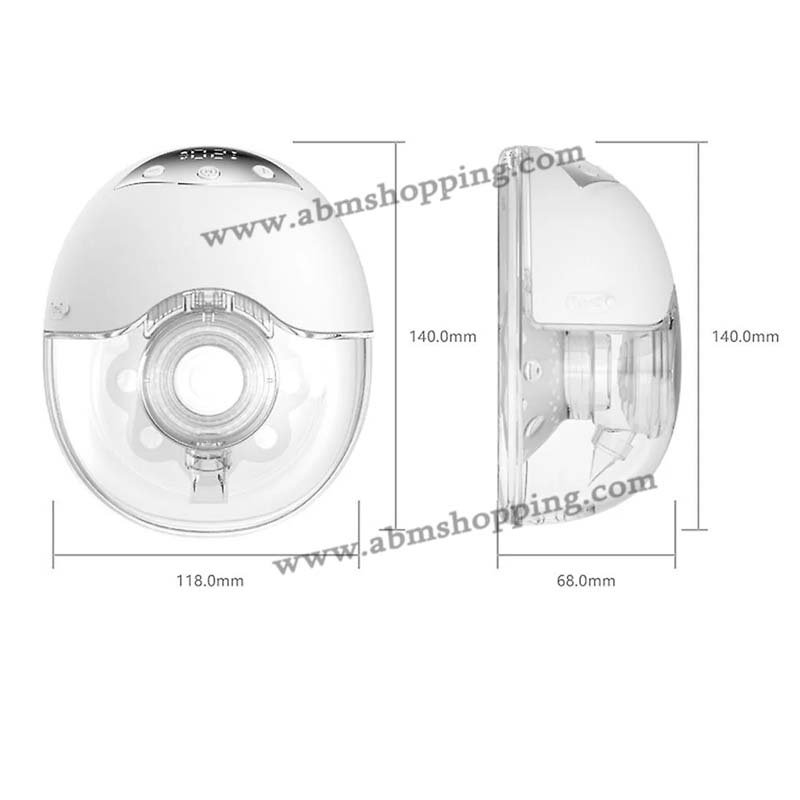 Tire lait électrique sans fil mains libres double pompe affichage LED 4 modes d’aspiration 12 niveaux | MY-378 – Image 8