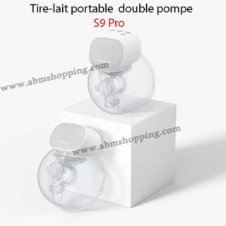 Tire-lait portable  double pompe avec batterie longue durée et écran LED | Momcozy S9 Pro
