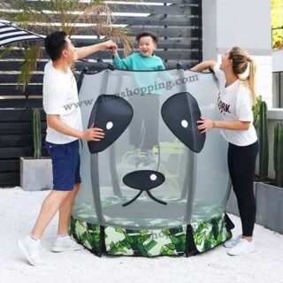 Trampoline Panda Pour Enfants 150Cm