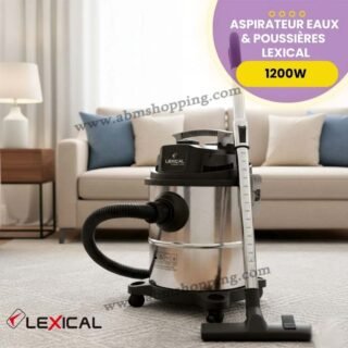 Aspirateur Eaux et Poussières 1200W 20L | Lexical LVC-4050