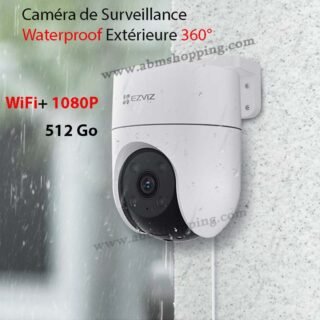 Caméra de Surveillance Waterproof Extérieure 360° WiFi 1080P avec Détection Humaine et Vision Nocturne Smart Home Camera | EZVIZ H8c