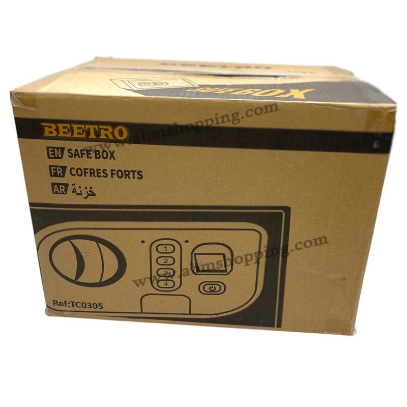 Coffre Fort Électronique Avec Empreinte Digitale 35x25x25cm | BEETRO TC0305 – Image 6