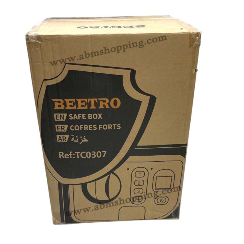 Coffre Fort Électronique Avec Empreinte Digitale 50x35x35 cm | BEETRO TC0307 – Image 7