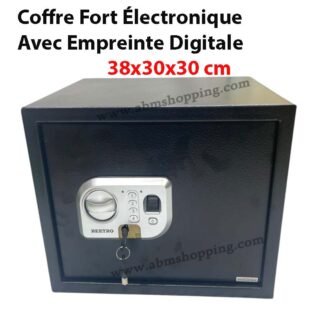 Coffre Fort Électronique Avec Empreinte Digitale 38x30x30 cm | BEETRO TC0306