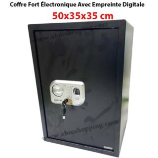 Coffre Fort Électronique Avec Empreinte Digitale 50x35x35 cm | BEETRO TC0307