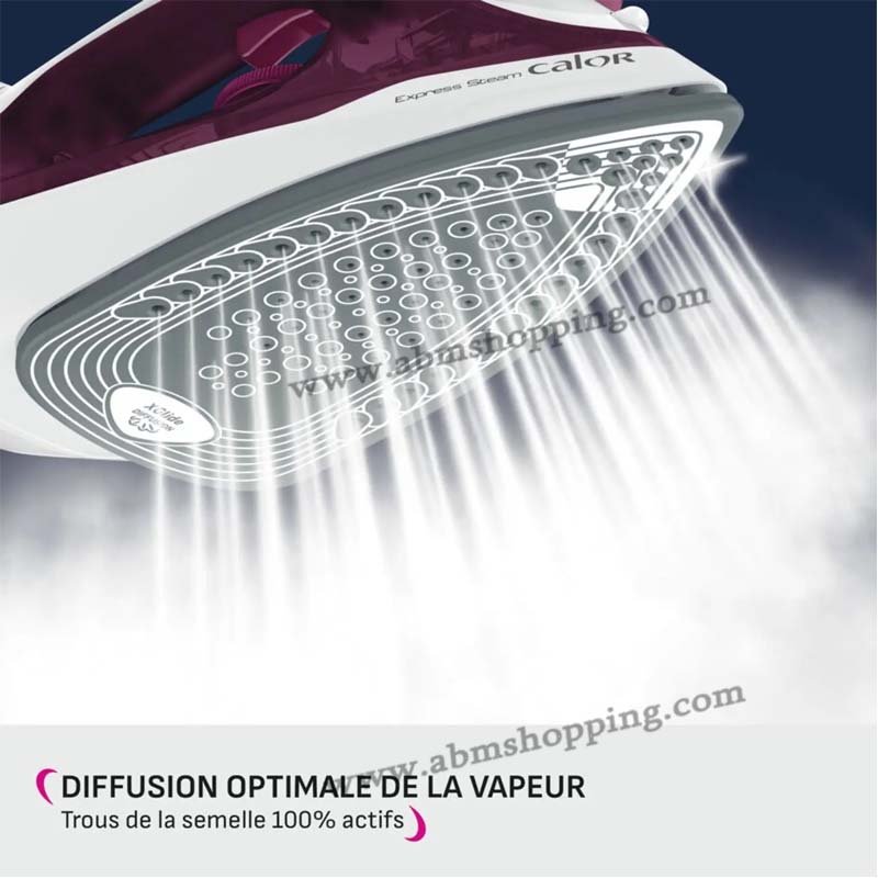 Fer À Repasser À Vapeur 2500W 270mL Avec Chauffe Rapide Et Semelle Céramique | Calor FV2835C0 – Image 4