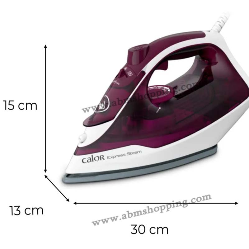 Fer À Repasser À Vapeur 2500W 270mL Avec Chauffe Rapide Et Semelle Céramique | Calor FV2835C0 – Image 6