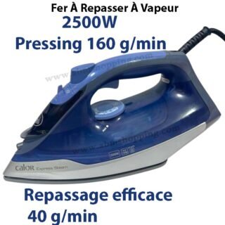 Fer À Repasser À Vapeur 2500W Pressing 160 g/min | Calor Express Steam FV2852C0