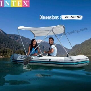 Parasol de bateau gonflable bimini top 1.60x1.24x1.24m | Intex