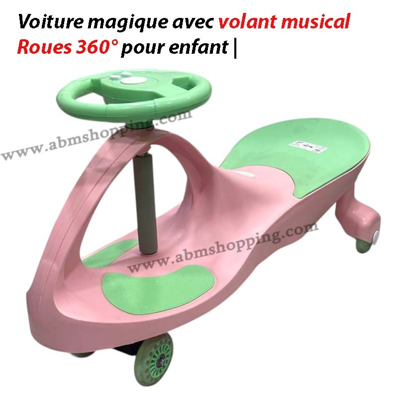 Voiture magique avec volant musicale Roues 360° pour enfant | FERDI