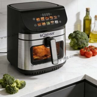 Friteuse à Air 9L 2200W Technologie Double Resistance | BOMANN FR 6157 CB