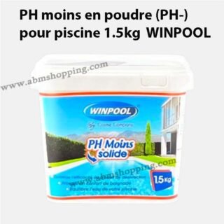 PH moins en poudre (PH-) pour piscine 1.5kg | WINPOOL