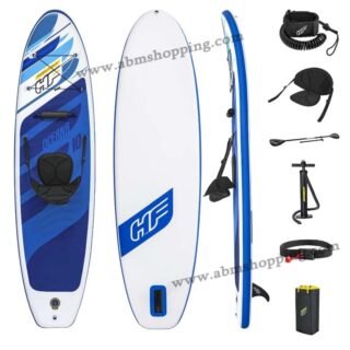Paddle Gonflable avec Pompe à Main et Sac à Dos 120 kg 305x84cm Hydro-Force | Bestway