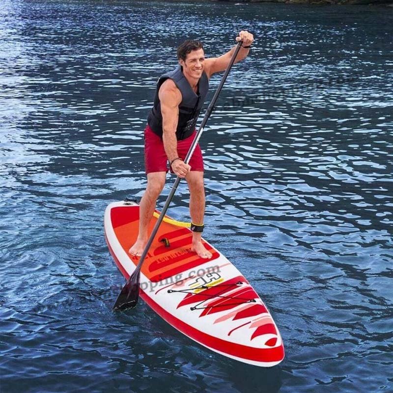 Planche À Pagaie Gonflable Avec Pompe À Main Hydro-Force 120 kg 381 x 76 cm | Bestway – Image 2
