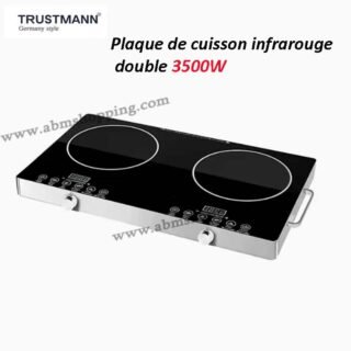 Plaque de cuisson infrarouge double 3500W | Trustmann TM-IC-002
