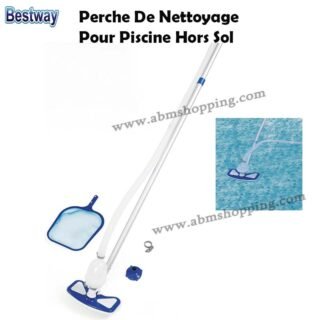Perche De Nettoyage Pour Piscine Hors Sol Aquaclean Flowclear | bestway 58234