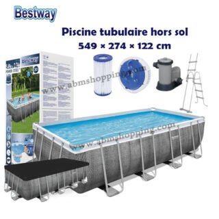 Piscine tubulaire hors sol 549×274 ×122 cm | bestway