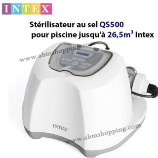 Stérilisateur au sel QS500 pour piscine jusqu'à 26,5m³| Intex