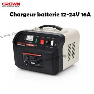 Chargeur batterie 12-24V 16A | CROWN CT37046