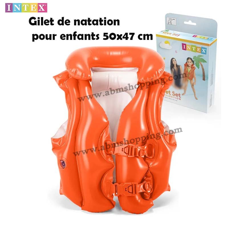 Gilet de natation pour enfants 50x47 cm | INTEX