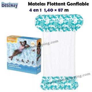 Matelas Flottant Gonflable 4 en 1 140×87 cm | Bestway