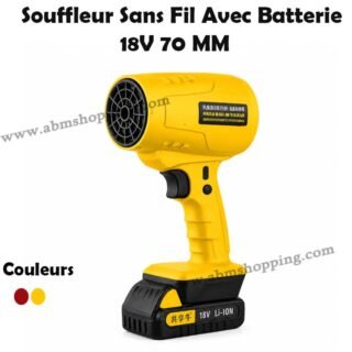 Souffleur Sans Fil Avec Batterie 18V 70 MM | VIOLENT FAN F017