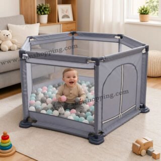 Parc de jeu portable avec filet respirant pour enfants Fun World