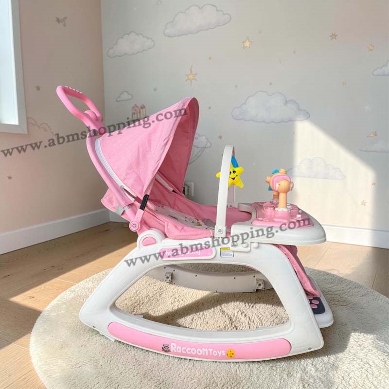Transat d'apprentissage musical multifonction 5 en 1 avec table d'activités pour bébé – Image 5