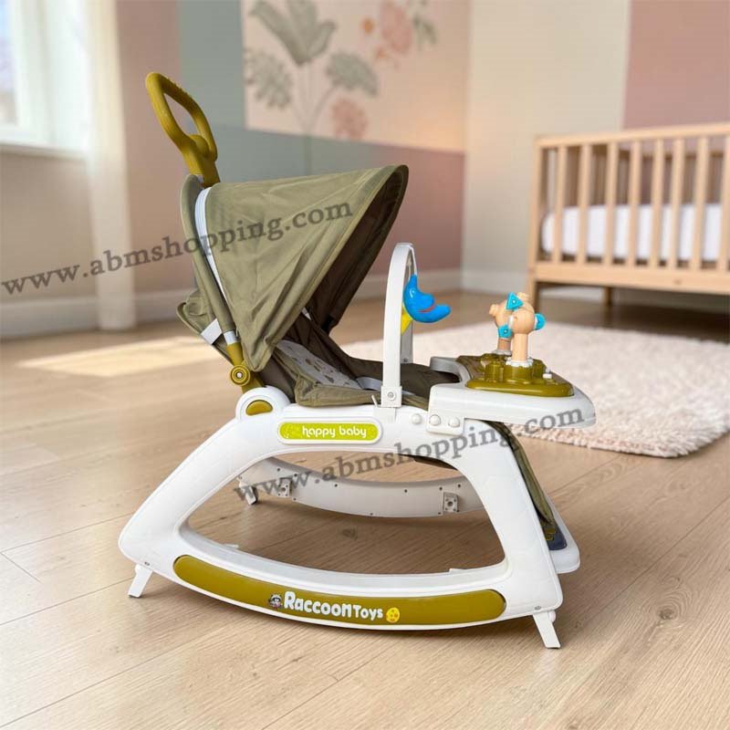 Transat d'apprentissage musical multifonction 5 en 1 avec table d'activités pour bébé – Image 4