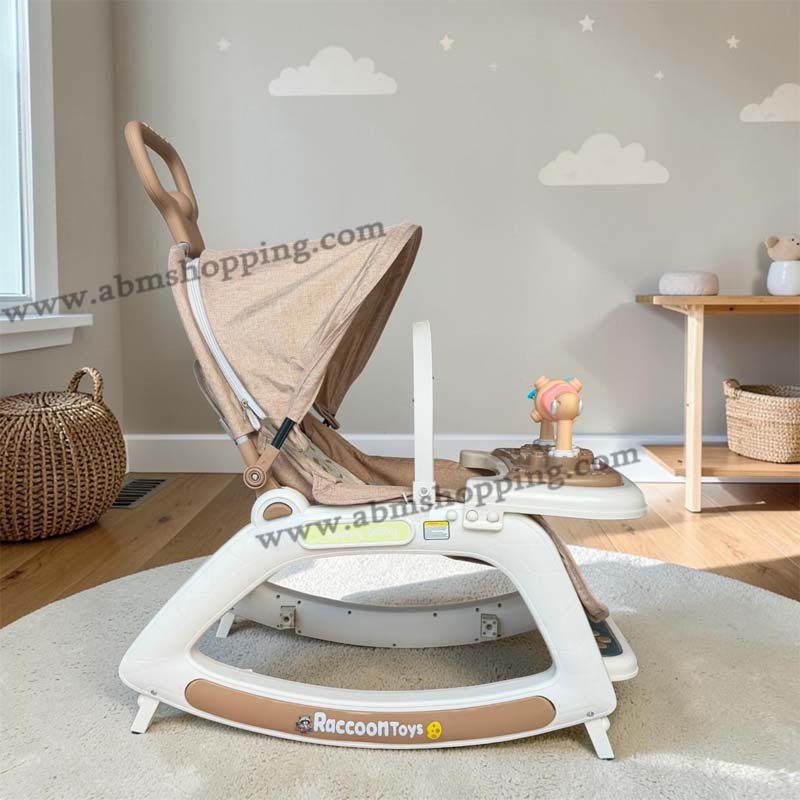Transat d'apprentissage musical multifonction 5 en 1 avec table d'activités pour bébé – Image 8
